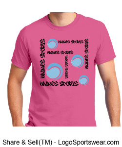 Haines scribble - T-Shirt Design Zoom